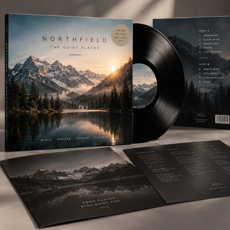 Drucksachen für Schallplatten